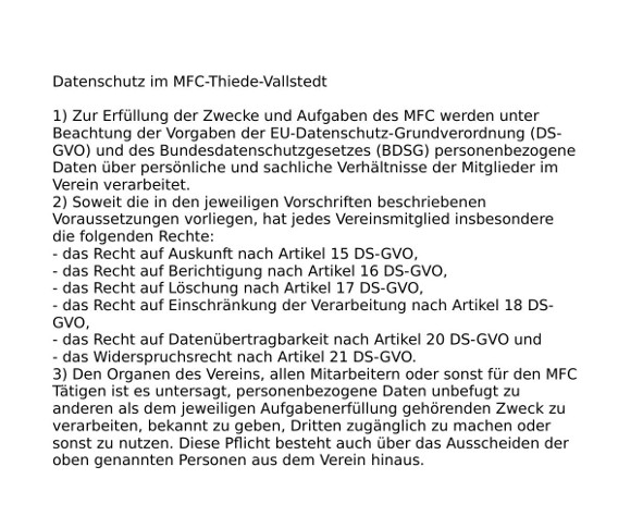 Datenschutzverordnung