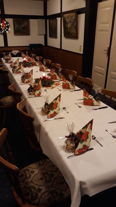 Weihnachtsessen 2018